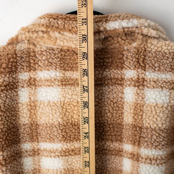 Brave Soul London Women's Large Sherpa Jacket - Picture 9 of 10